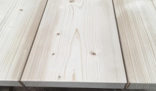 Bild von Tischplatte aus Fichte / Tanne